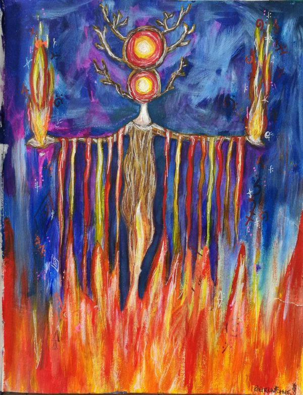 She Rises Artwork Print